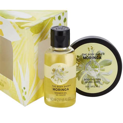 moringa body shop gift set.